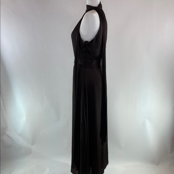 Sachin + Babi Brown Kayla Gown, 12 (flaw) - Picture 10 of 13